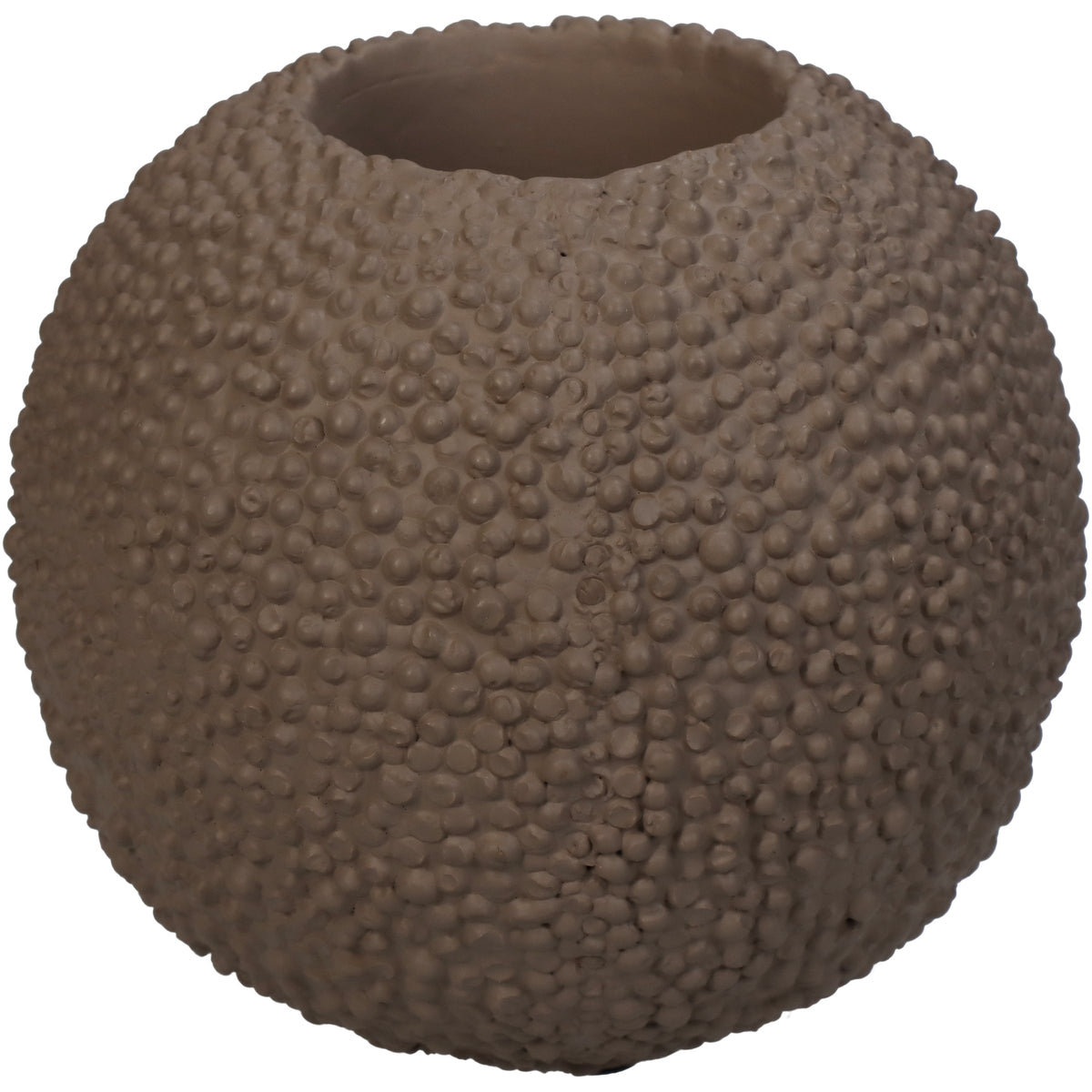 Concrete Ball Small Candle Holder